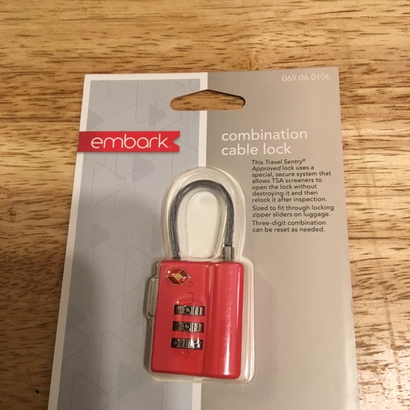 embark Accessories - Combination cable lock